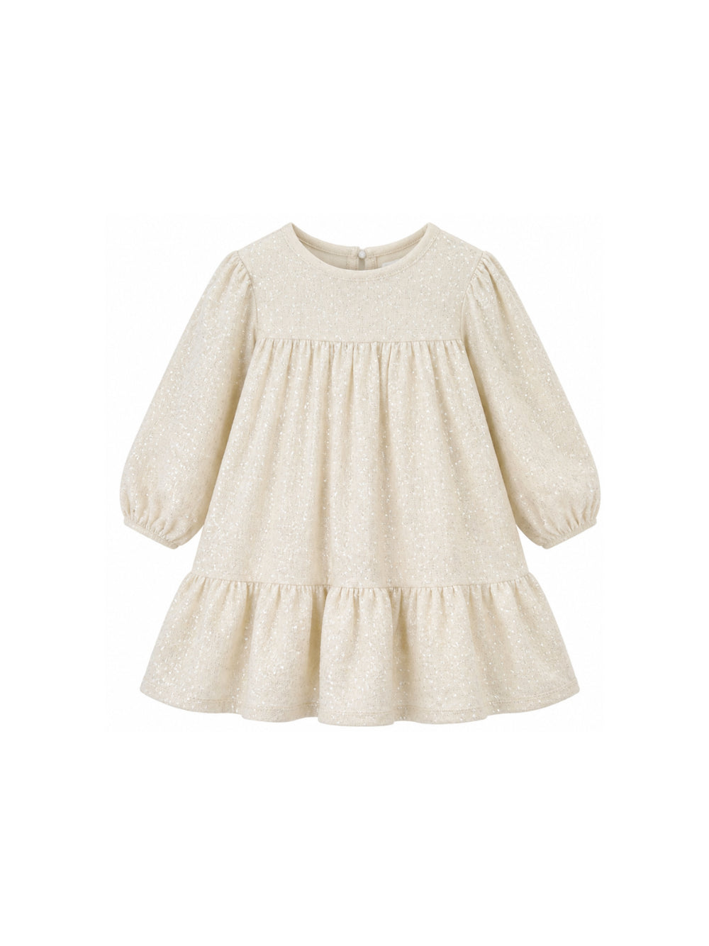 Abito per bambina Billieblush Kids beige con ruches e paillettes U22353 243 BILLIEBLUSH KIDS