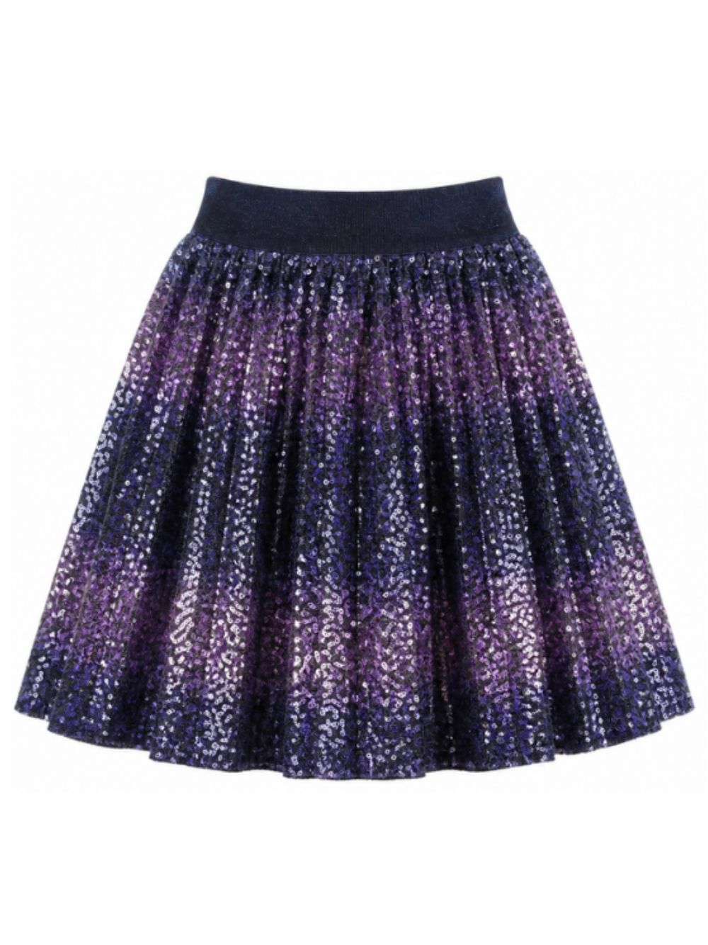 Gonna per bambina Billieblush Kids viola con trama plissettata U22360 85T BILLIEBLUSH KIDS