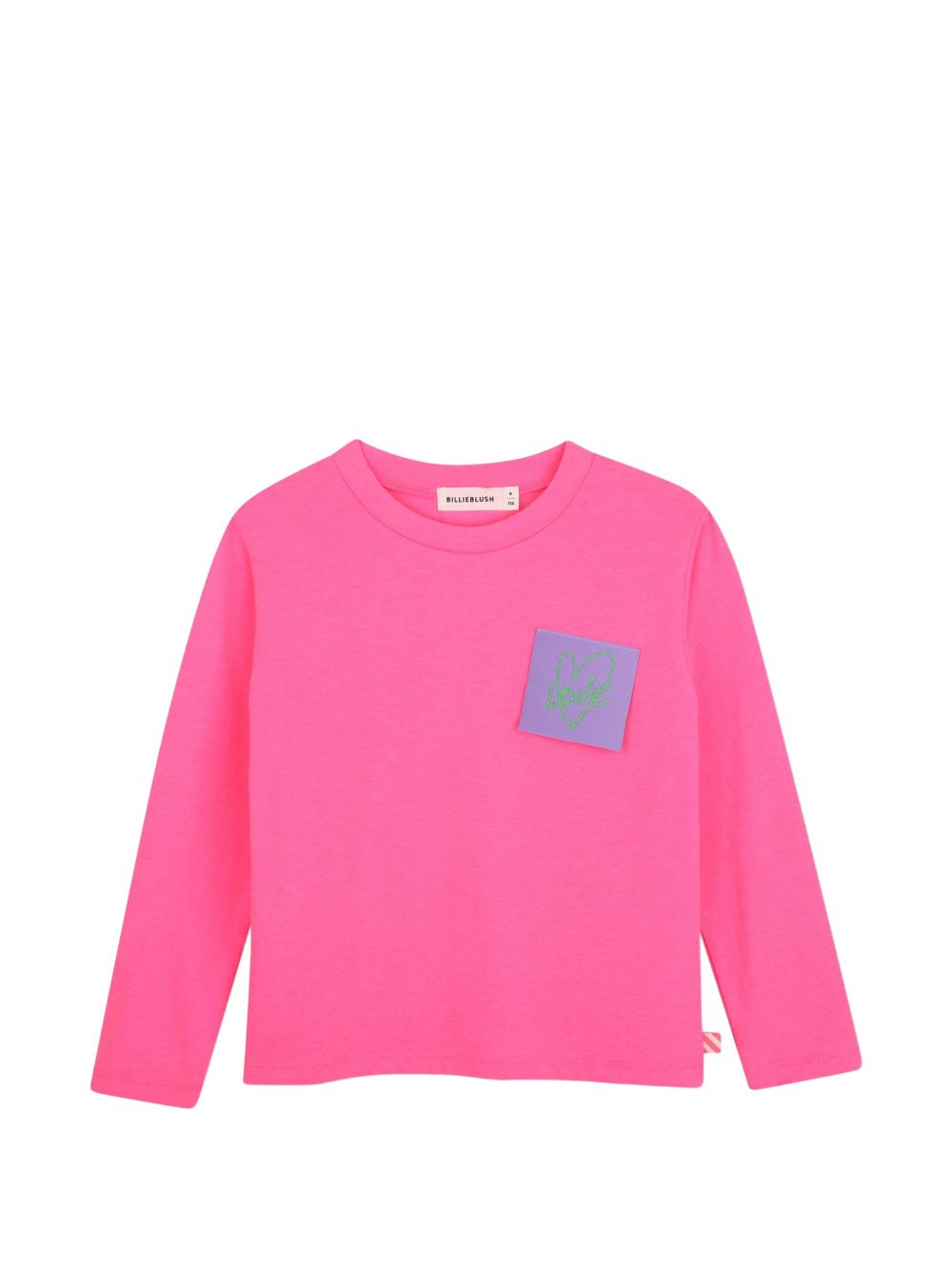 T-shirt per bambina Billieblush Kids fucsia con stampa grafica sul retro U22368 47A BILLIEBLUSH KIDS