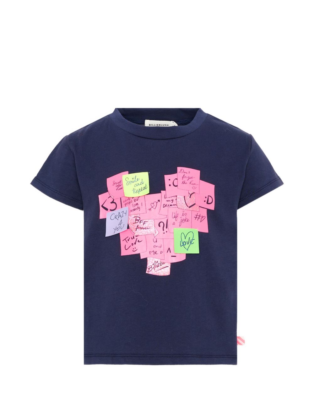 T-shirt per bambina Billieblush Kids blu con stampa sul davanti U22377 85T BILLIEBLUSH KIDS