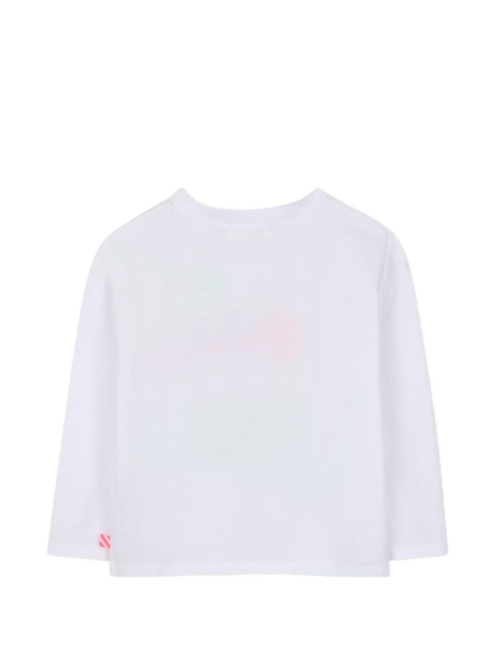 T-shirt per bambina Billieblush Kids bianca con stampa grafica gatto U22387 10P BILLIEBLUSH KIDS