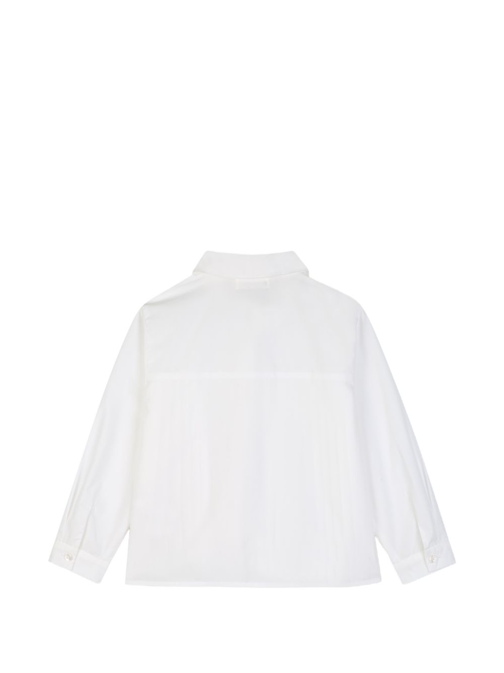 Blusa per bambina Billieblush Kids bianca con design plissettato U22391 121 BILLIEBLUSH KIDS
