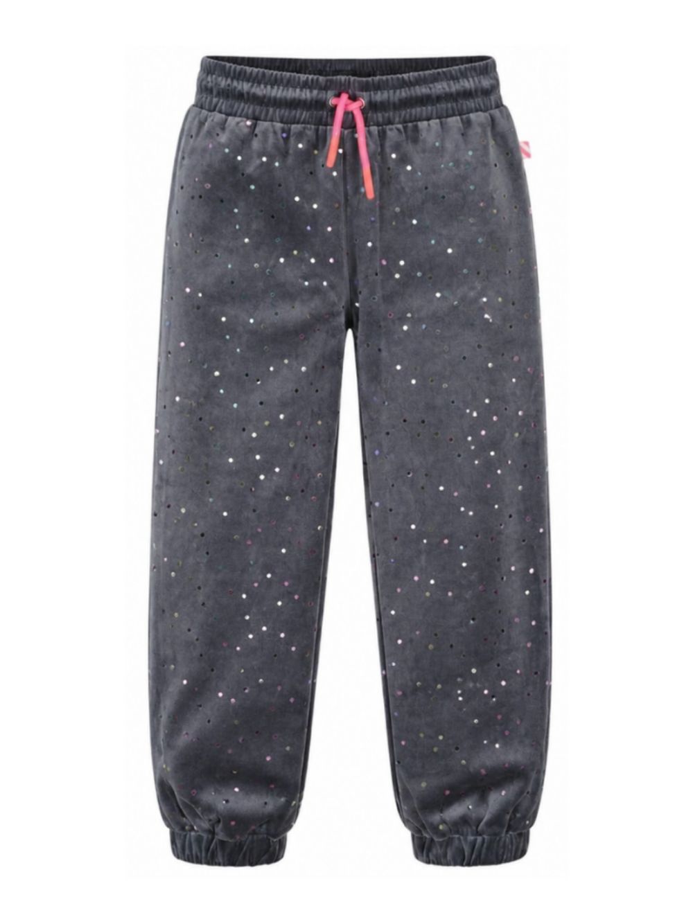 Pantaloni sportivi per bambina Billieblush Kids grigi con paillettes U22422 083 BILLIEBLUSH KIDS
