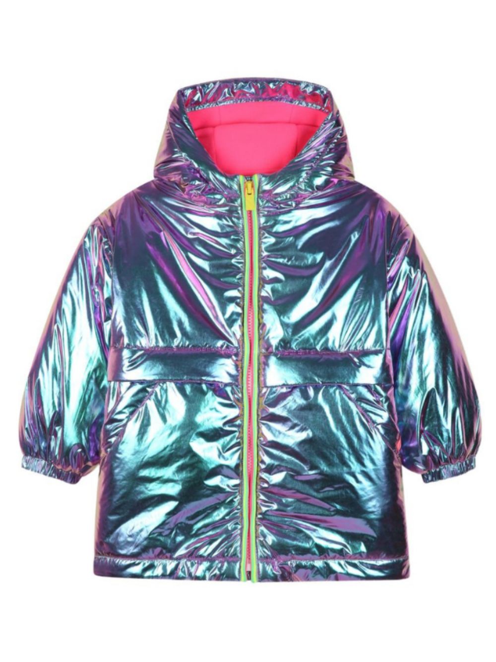 Giubbino per bambina Billieblush Kids multicolore con finitura metallizzata U22436 90E BILLIEBLUSH KIDS