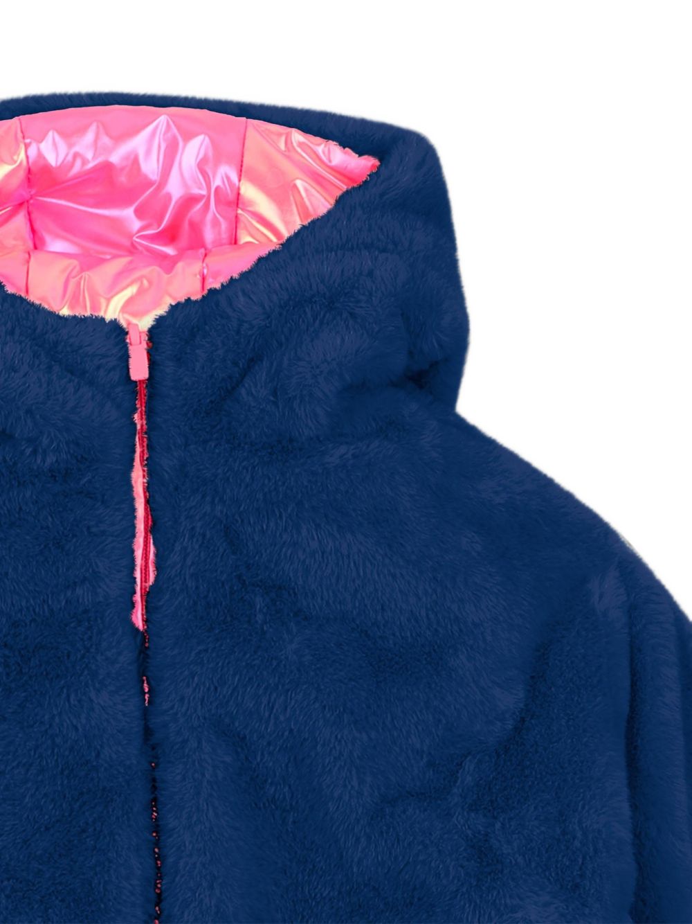 Giubbino per bambina Billieblush Kids blu con design reversibile U22439 47A BILLIEBLUSH KIDS