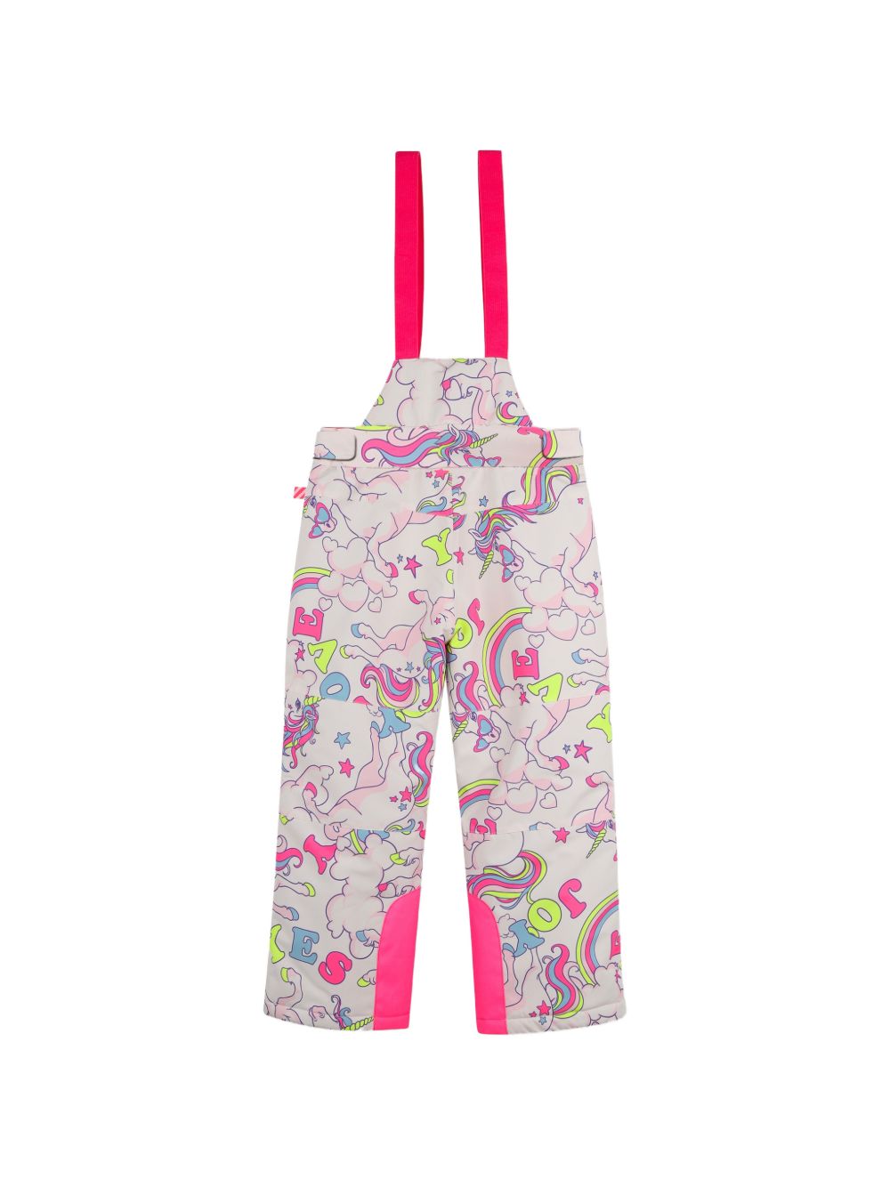 Tuta da neve per bambina Billieblush Kids rosa con stampa unicorni all-over U22452 Z41 BILLIEBLUSH KIDS