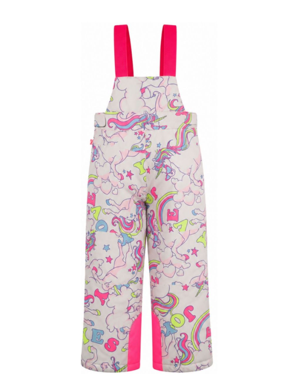 Tuta da neve per bambina Billieblush Kids rosa con stampa unicorni all-over U22452 Z41 BILLIEBLUSH KIDS