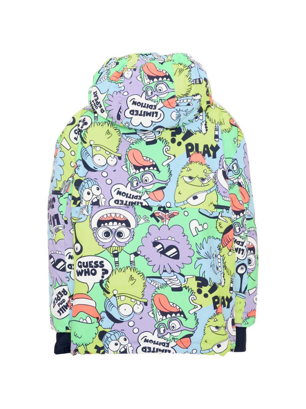 Giubbino per bambino Billieblush Kids multicolore con stampa grafica all-over U22453 Z41 BILLIEBLUSH KIDS