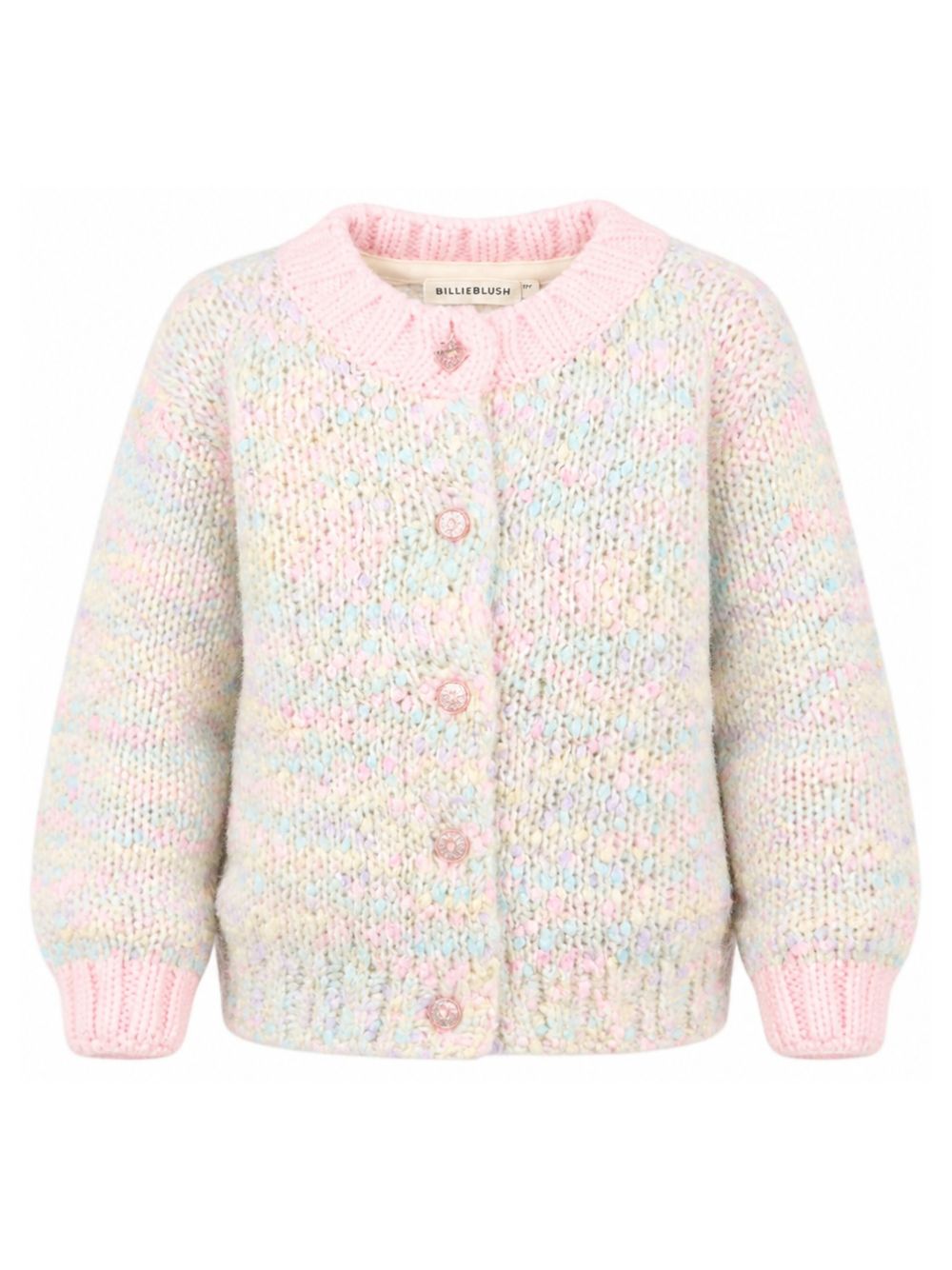 Maglione per bambina Billieblush Kids multicolore con maglia chunky U22457 Z41 BILLIEBLUSH KIDS
