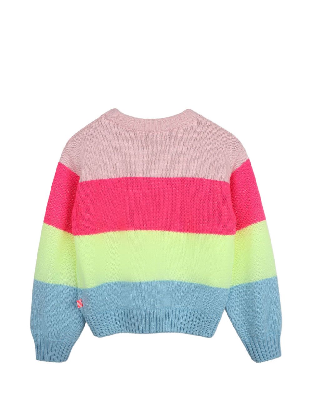 Maglione per bambina Billieblush Kids multicolore con design a righe orizzontali U22469 Z41 BILLIEBLUSH KIDS