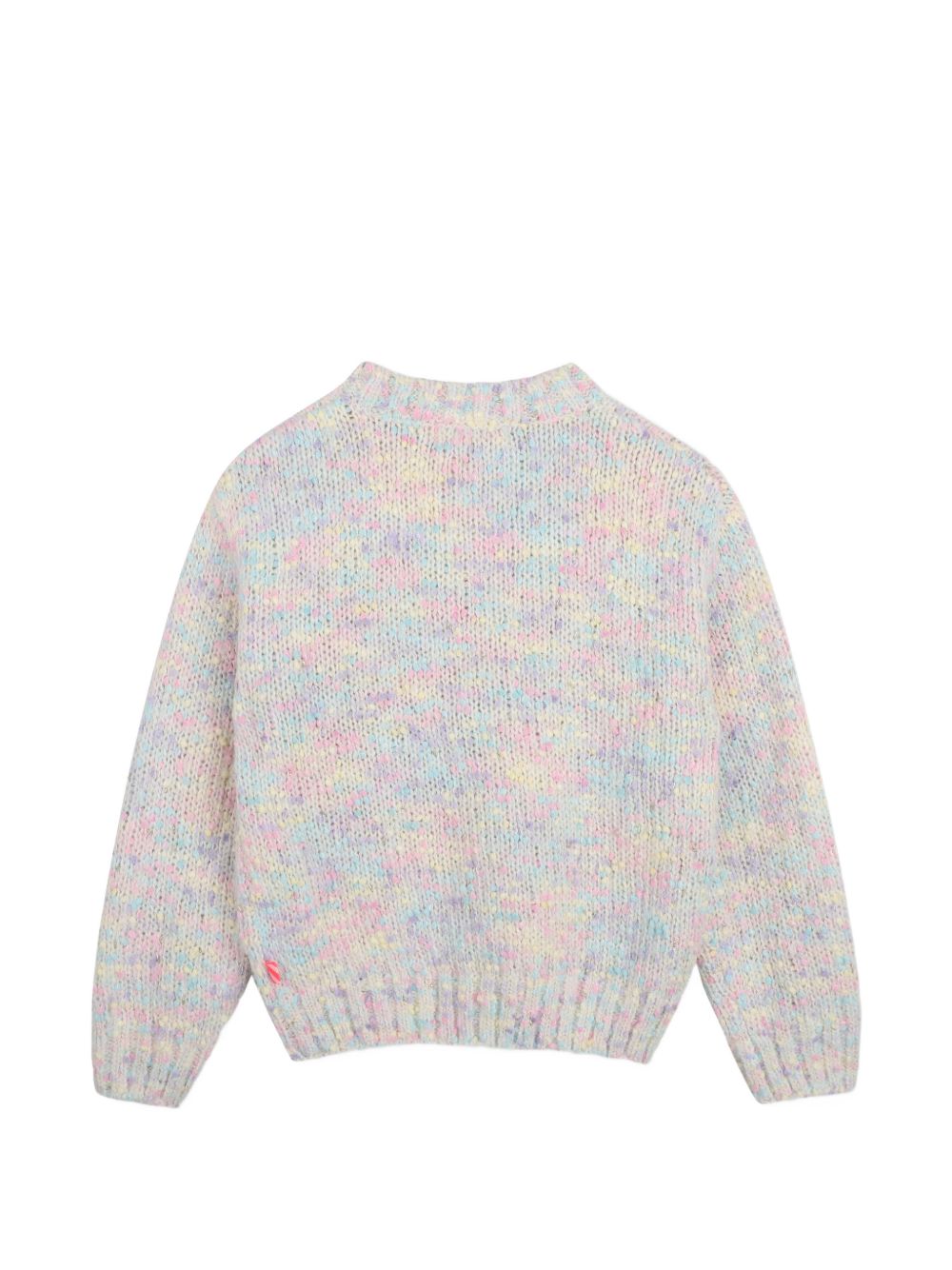 Maglione per bambina Billieblush Kids grigio con logo laterale U22475 Z41 BILLIEBLUSH KIDS