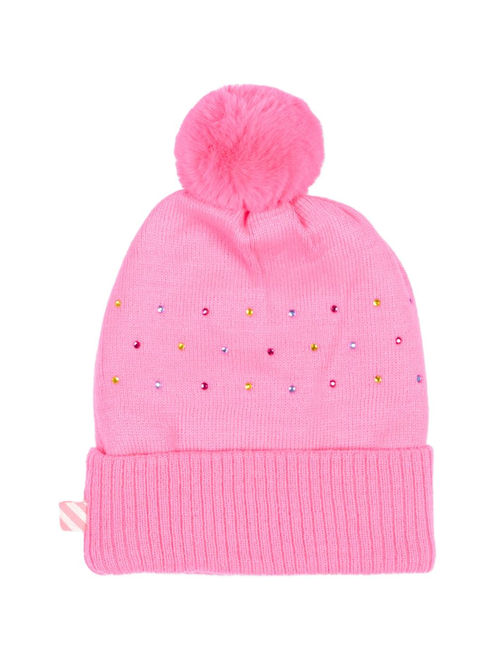 Berretto per bambina Billieblush Kids rosa con pompon U22499 47A BILLIEBLUSH KIDS