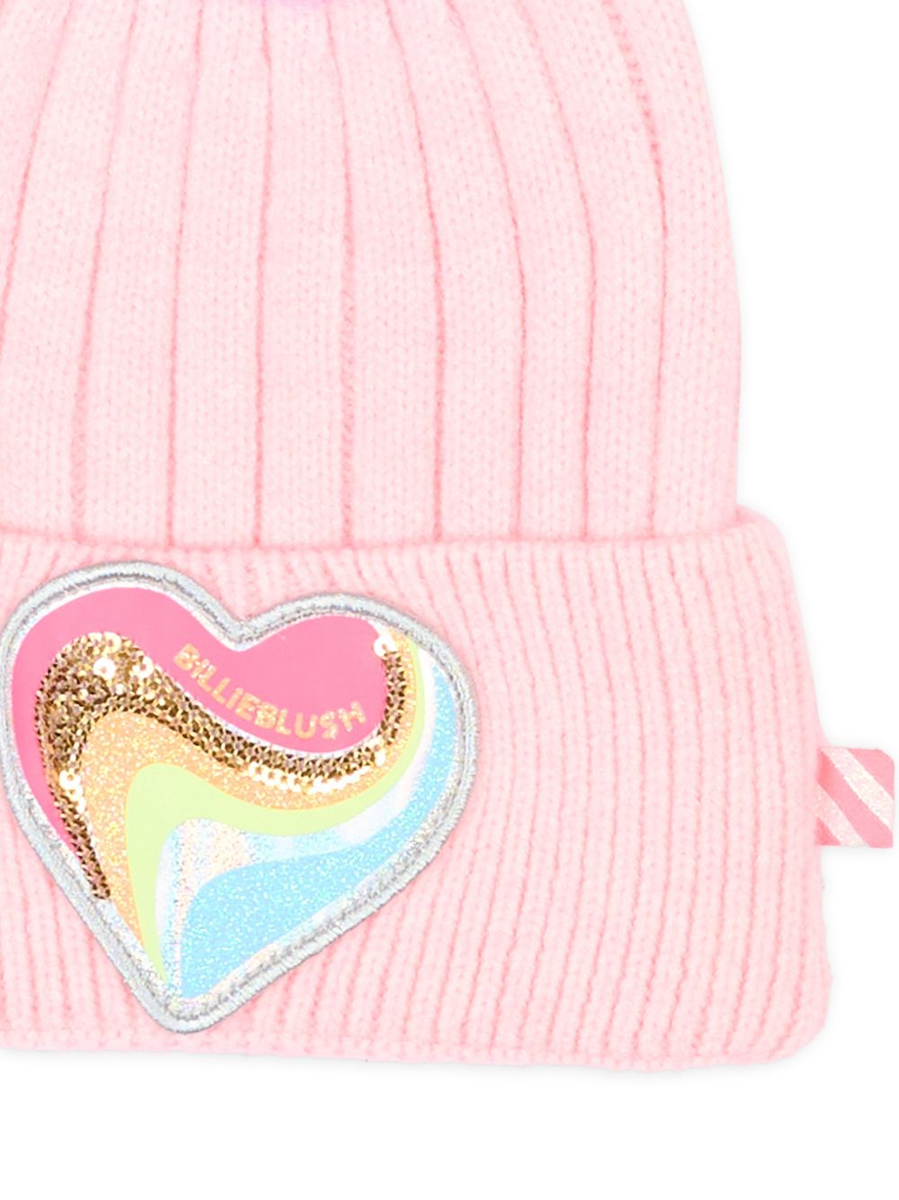 Cappello per bambina Billieblush Kids rosa con applicazione a forma di cuore U22505 475 BILLIEBLUSH KIDS