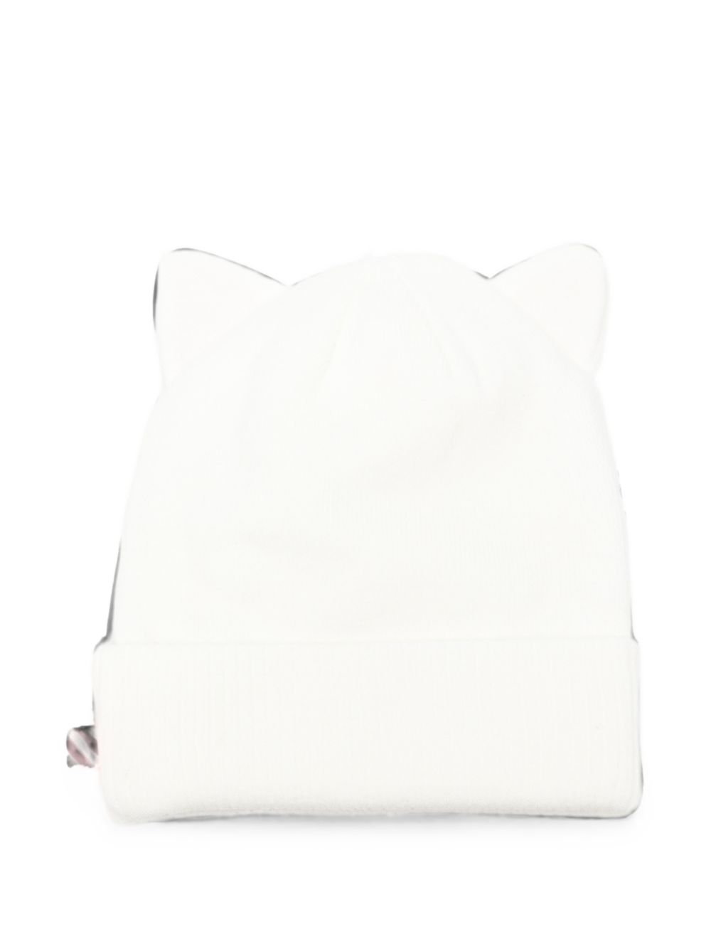 Cappello per bambina Billieblush Kids bianco con stampa grafica gatto sul davanti U22506 121 BILLIEBLUSH KIDS