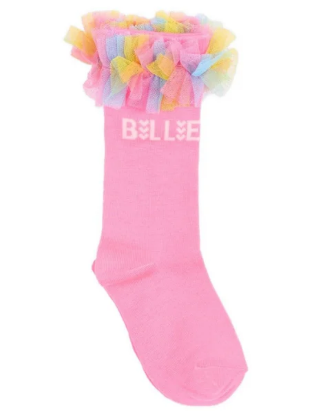 Calzini per bambina Billieblush Kids rosa con rifinitura con ruches U22514 47A BILLIEBLUSH KIDS