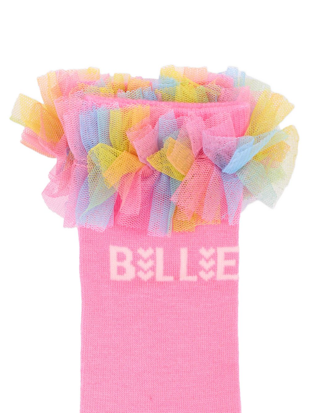 Calzini per bambina Billieblush Kids rosa con rifinitura con ruches U22514 47A BILLIEBLUSH KIDS