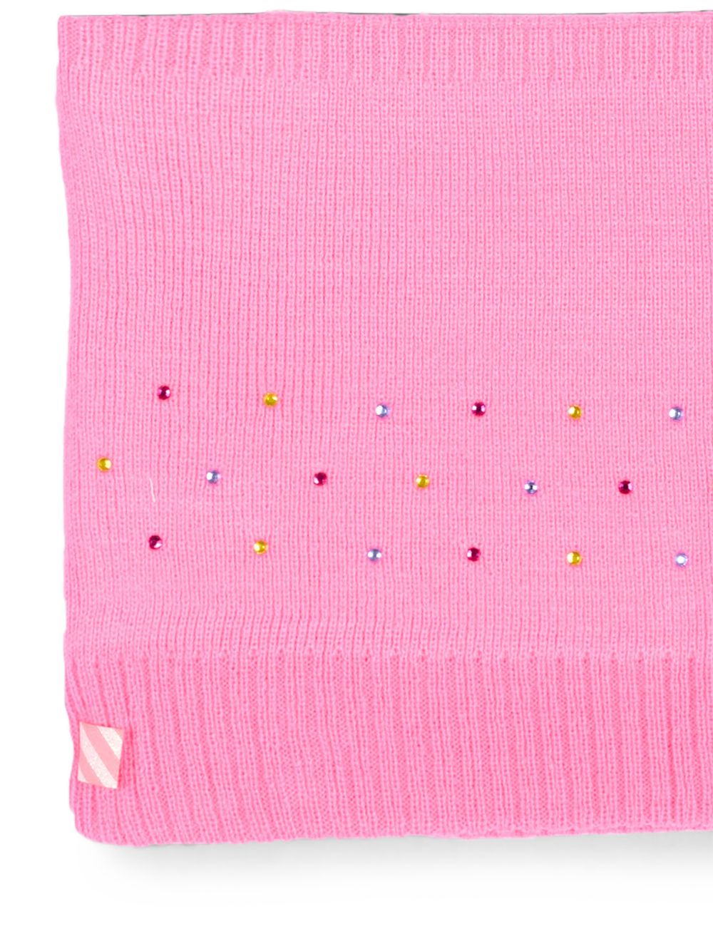 Scaldacollo per bambina Billieblush Kids rosa con decorazione in cristalli U22518 47A BILLIEBLUSH KIDS