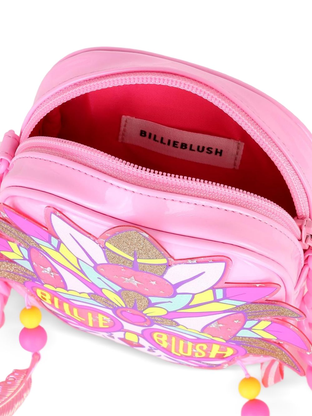 Borsa a spalla per bambina Billieblush Kids rosa con dettagli glitter U22520 462 BILLIEBLUSH KIDS