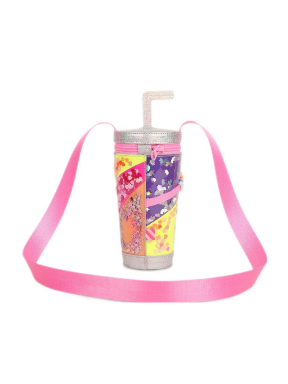 Borsa a spalla per bambina Billieblush Kids rosa a forma di Milkshake U22523 111 BILLIEBLUSH KIDS