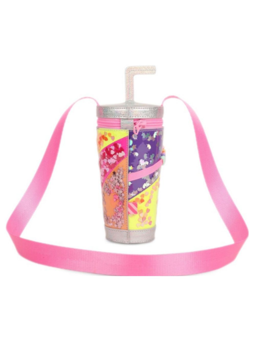 Borsa a spalla per bambina Billieblush Kids rosa a forma di Milkshake U22523 111 BILLIEBLUSH KIDS