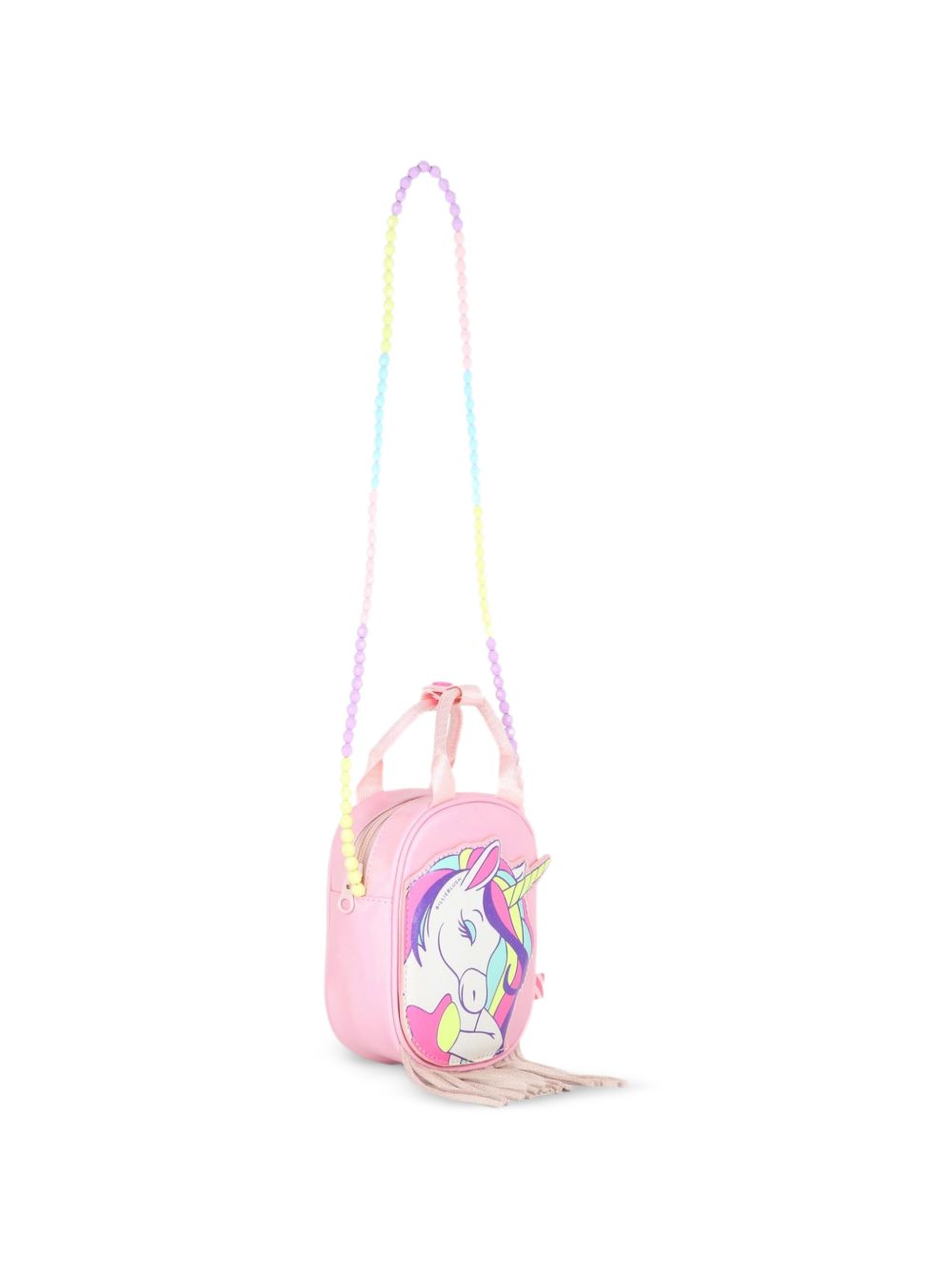 Borsa per bambina Billieblush Kids rosa con stampa unicorno U22526 467 BILLIEBLUSH KIDS