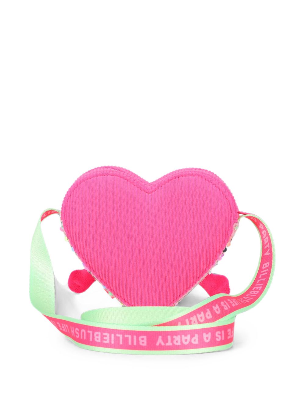 Borsa a spalla per bambina Billieblush Kids rosa a forma di cuore U22527 47A BILLIEBLUSH KIDS