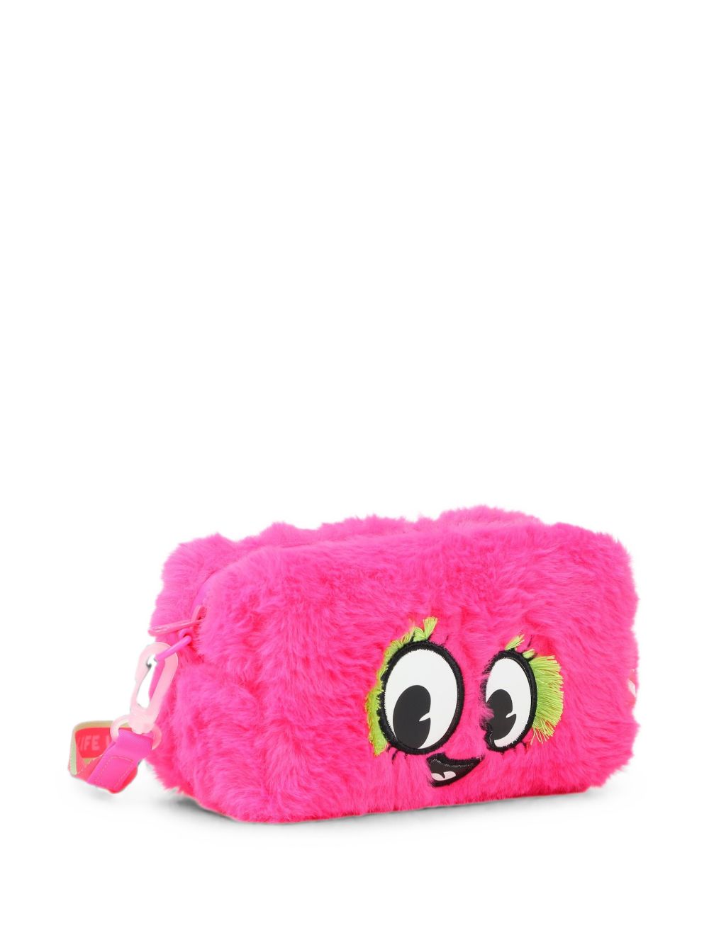 Borsa a spalla per bambina Billieblush Kids rosa in pelliccia sintetica U22530 47A BILLIEBLUSH KIDS