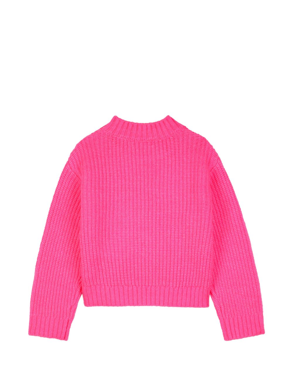 Maglione per bambina Billieblush Kids fucsia con decorazione con paillettes U22561 47A BILLIEBLUSH KIDS