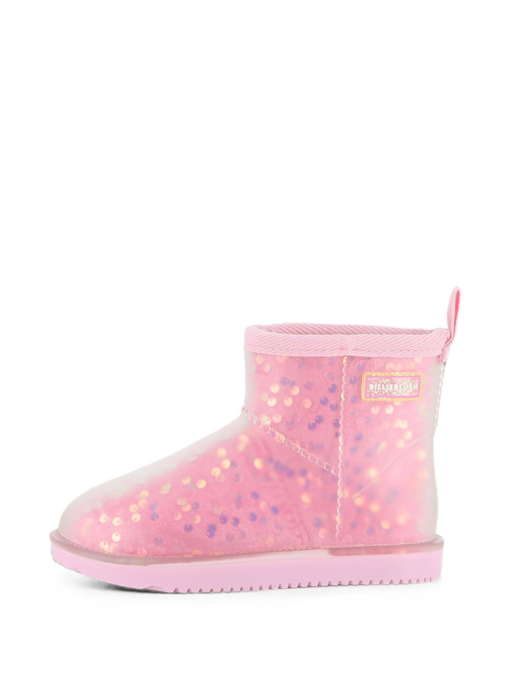 Stivali da neve Billieblush Kids rosa con decorazione in paillettes U22602 475 BILLIEBLUSH KIDS
