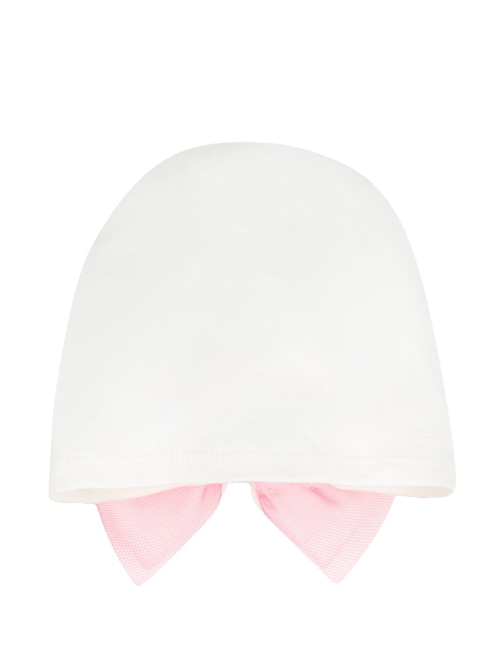 Set tutina e berretto per neonata Billieblush bianco con stampa con cuori U22615 121 BILLIEBLUSH KIDS
