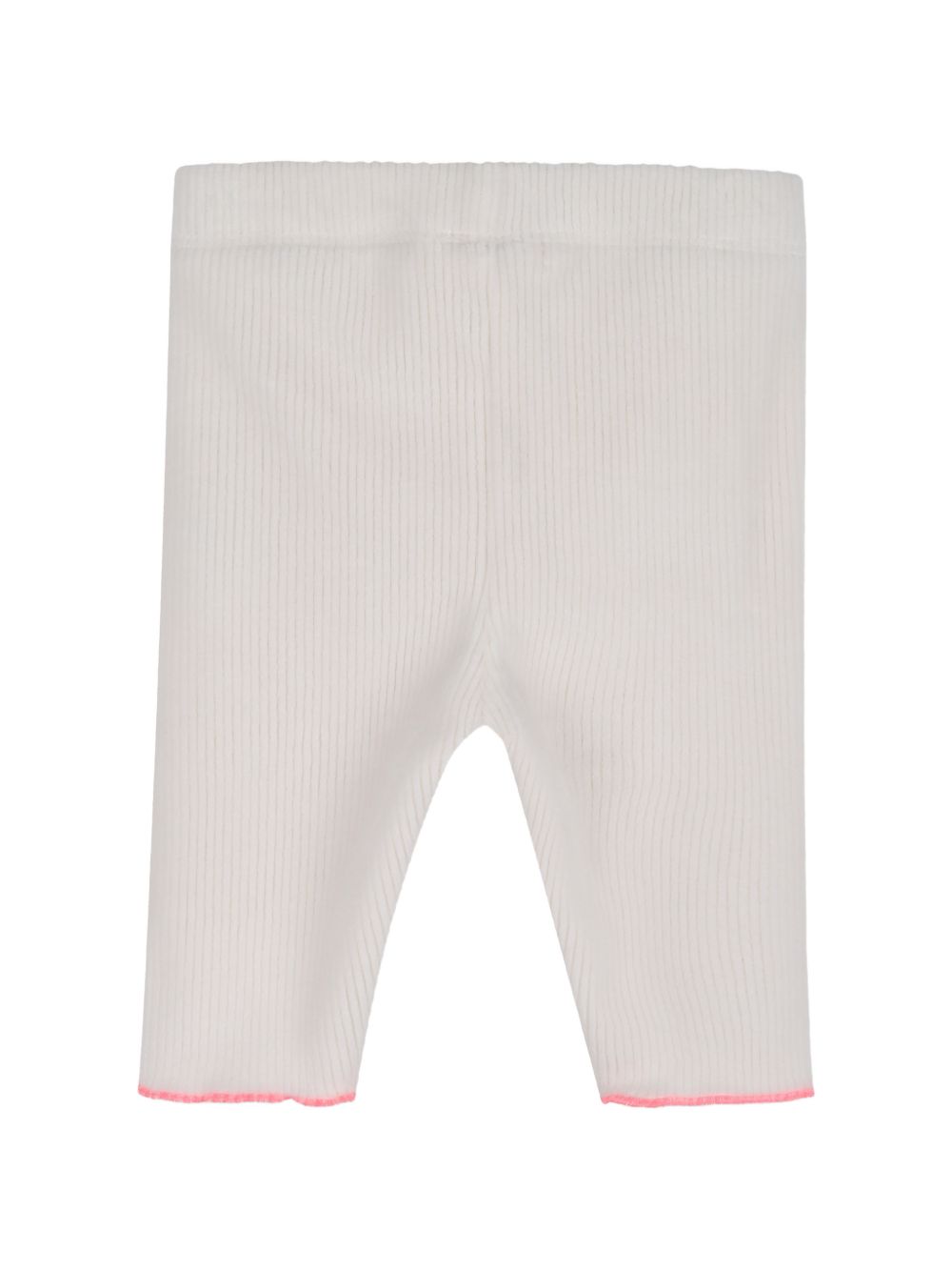 Set maglione e pantaloni per neonata Billieblush bianco con applicazione U22616 121 BILLIEBLUSH KIDS