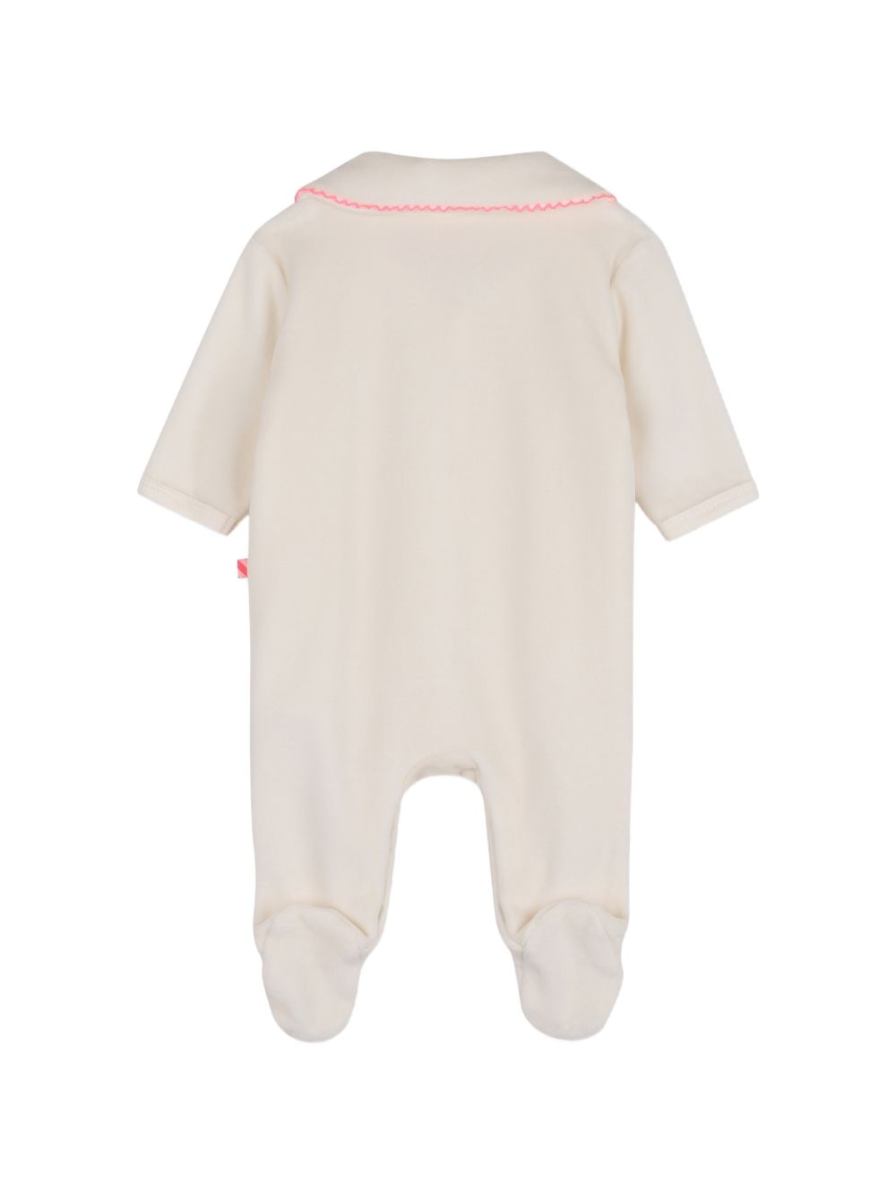 Tutina per neonata Billieblush Kids bianca con colletto alla Peter Pan U22624 121 BILLIEBLUSH KIDS