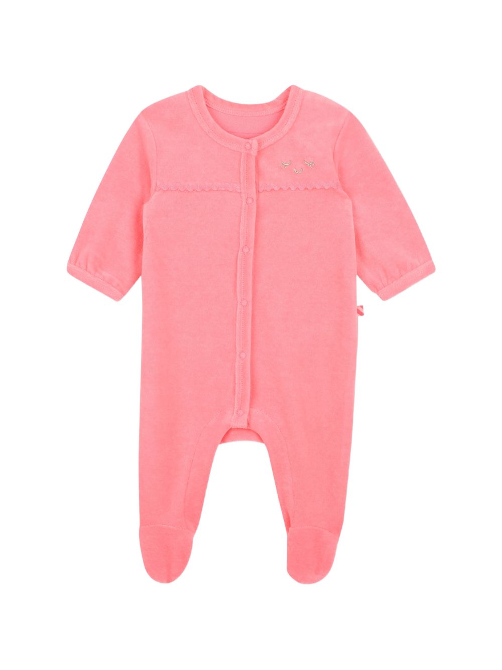 Set tutina e fascia per neonata Billieblush Kids rosa con finitura vellutata U22625 499 BILLIEBLUSH KIDS