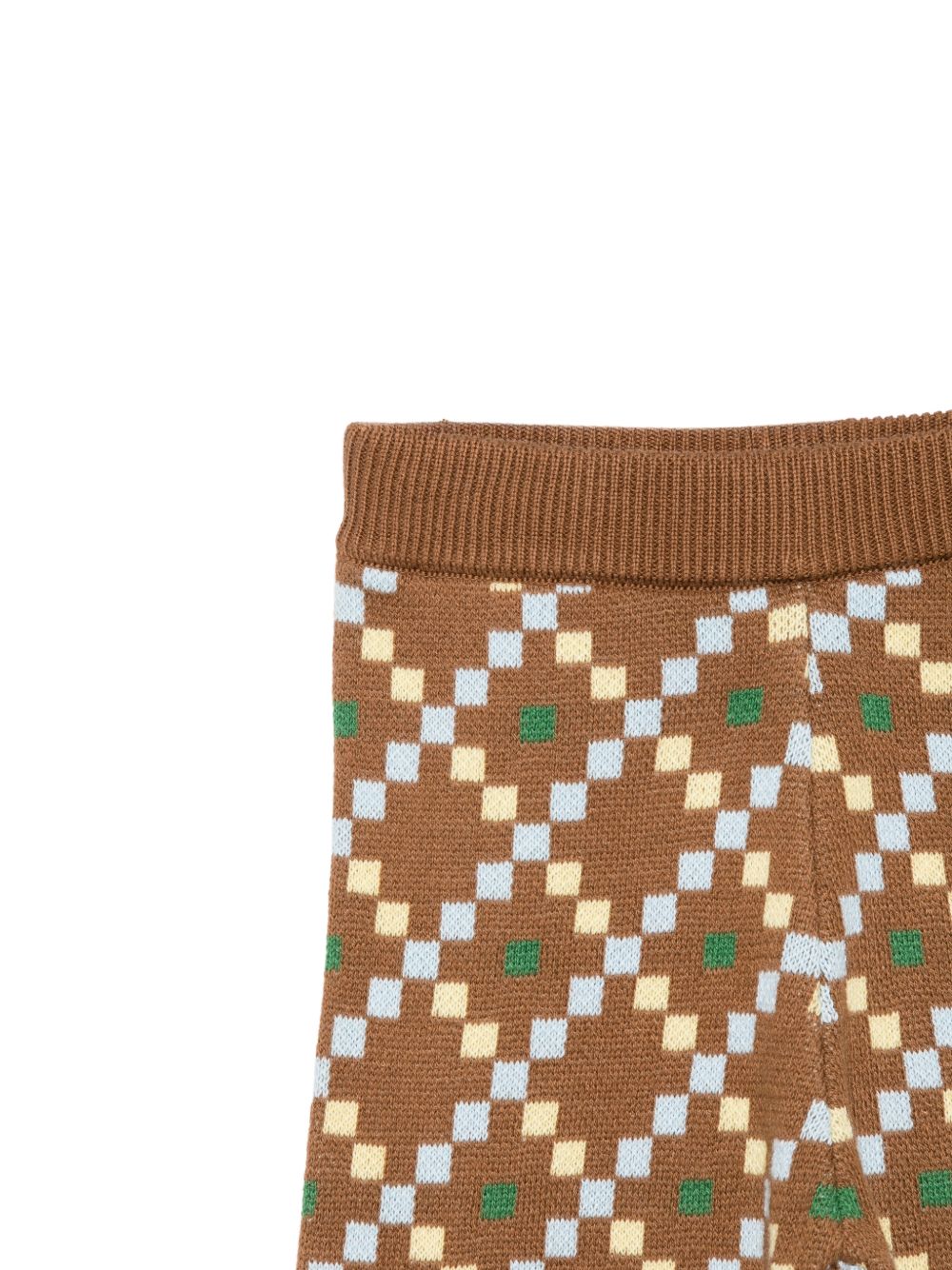 Pantaloni per neonato Bobo Choses Kids marrone con motivo a quadri B226AB028 201 BOBO CHOSES KIDS
