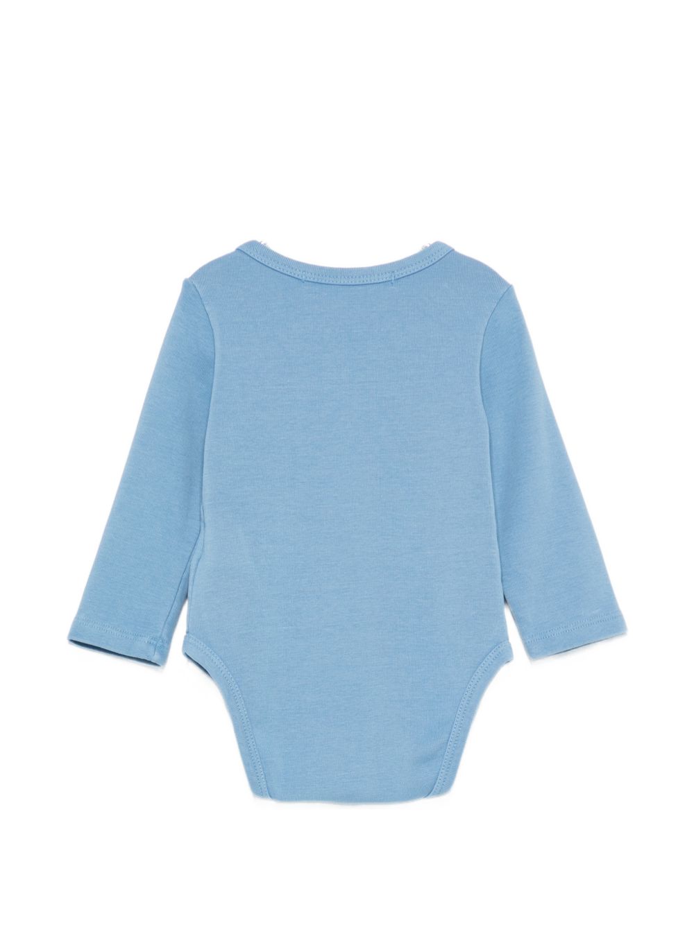 T-shirt per neonato Bobo Choses Kids azzurra con stampa grafica sul davanti B226AB036 451 BOBO CHOSES KIDS