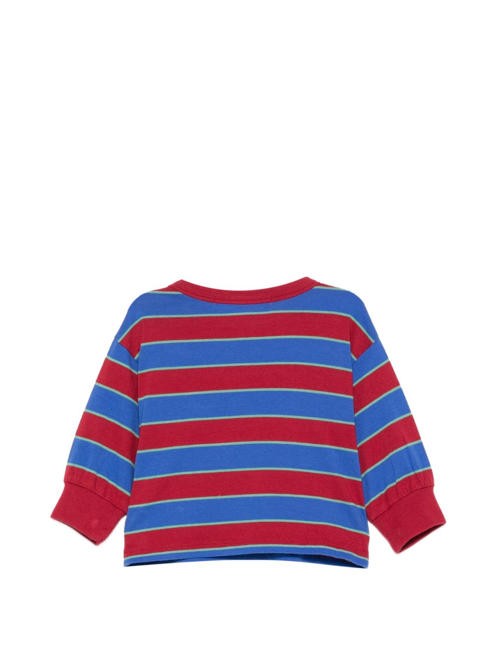 Felpe per neonato Bobo Choses multicolore a righe con stampa logo B226AB098 991 BOBO CHOSES KIDS