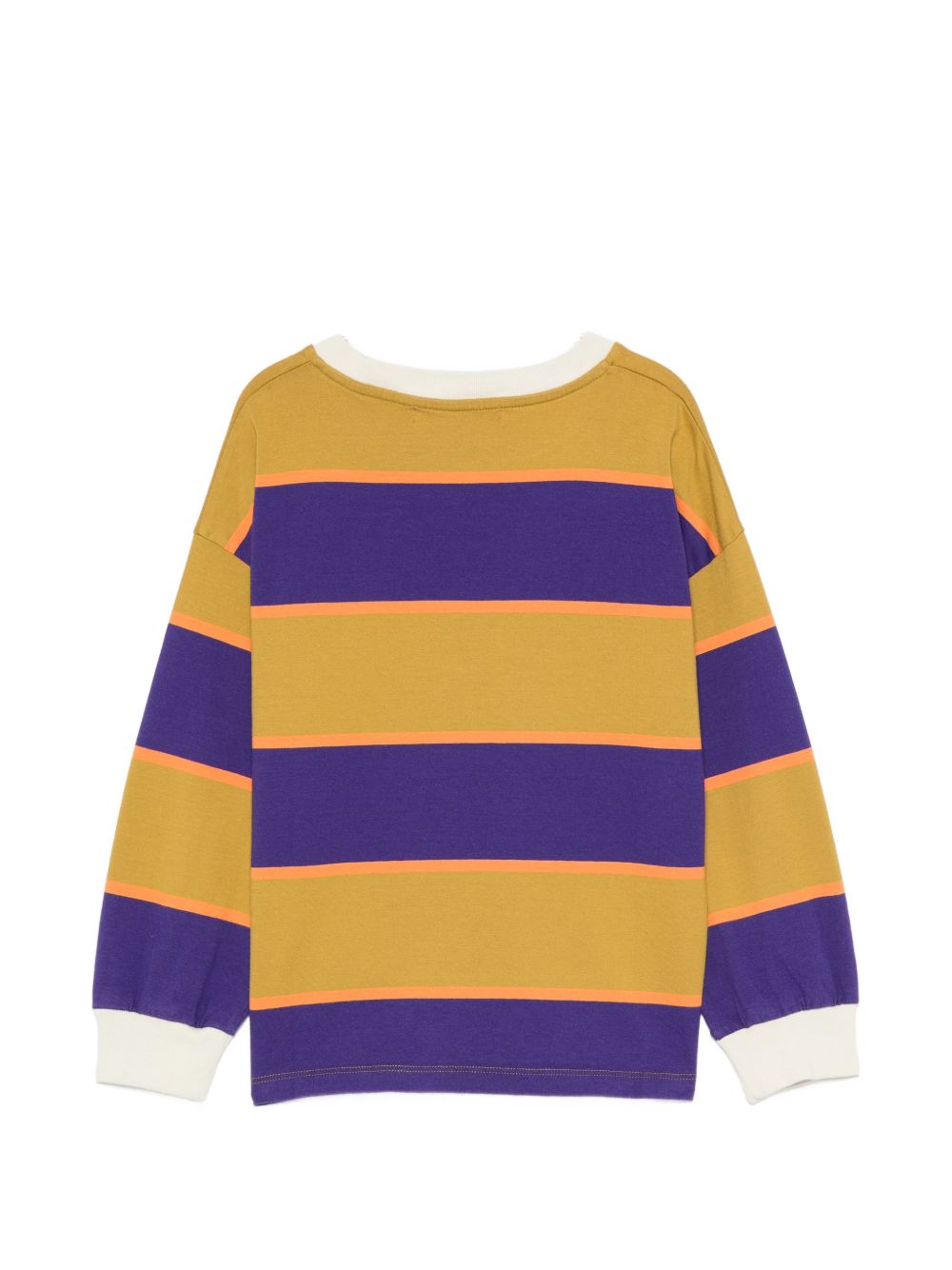 Felpa per bambino Bobo Choses Kids multicolor a righe con logo B226AC019 991 BOBO CHOSES KIDS