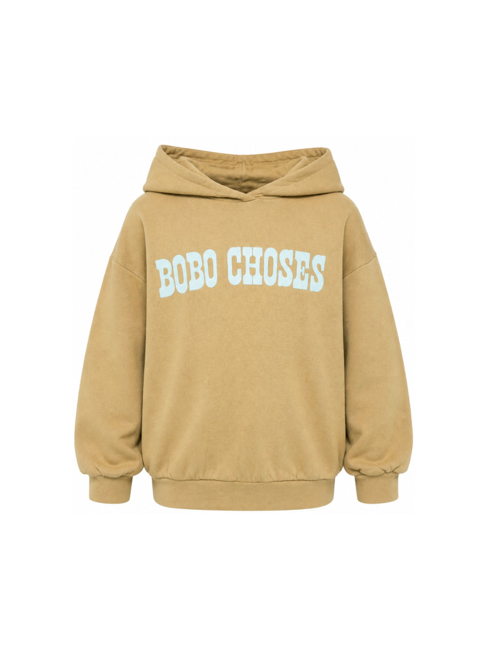 Felpa per bambino Bobo Choses Kids verde con stampa logo sul davanti B226AC048 370 BOBO CHOSES KIDS