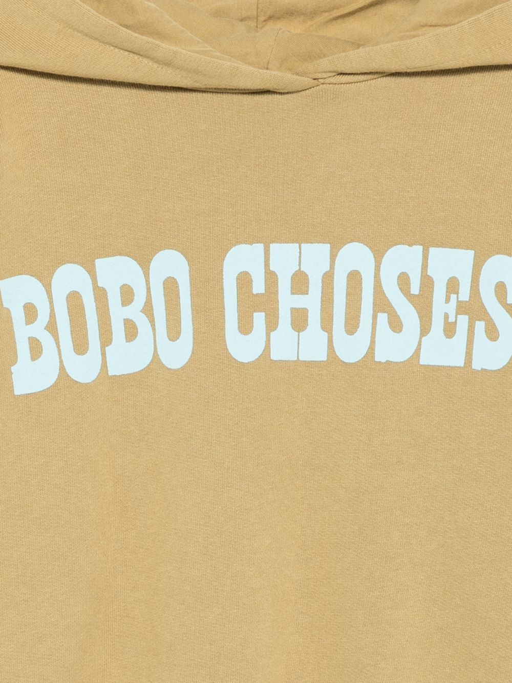 Felpa per bambino Bobo Choses Kids verde con stampa logo sul davanti B226AC048 370 BOBO CHOSES KIDS
