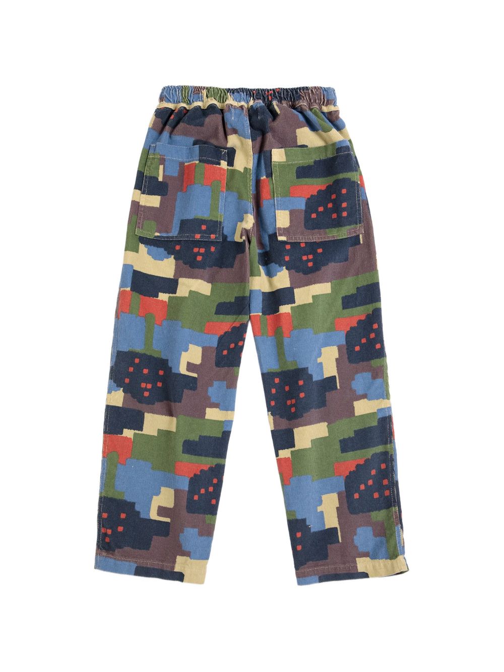 Pantaloni per bambino Bobo Choses Kids multicolore con stampa grafica all-over B226AC068 991 BOBO CHOSES KIDS