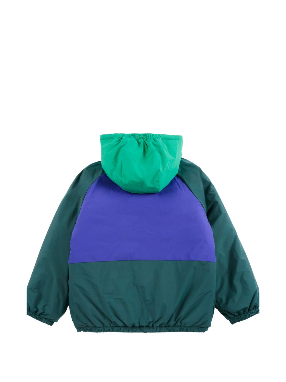 Giacca reversibile per bambino Bobo Choses verde Almost Moiré B226AC099 411 BOBO CHOSES KIDS