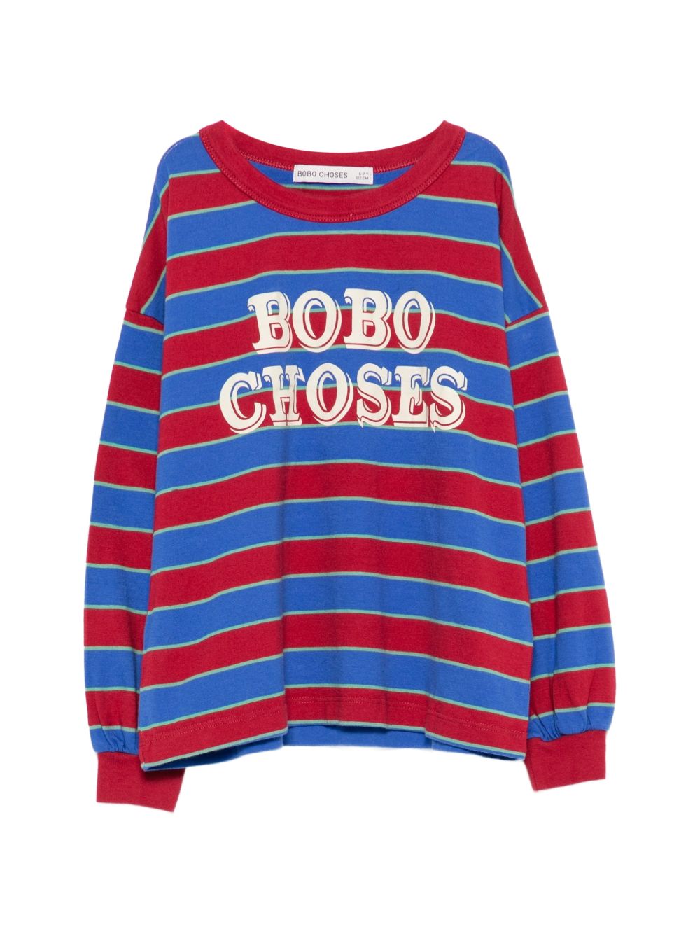 T-shirt per bambino Bobo Choses Kids multicolore a righe B226AC110 991 BOBO CHOSES KIDS
