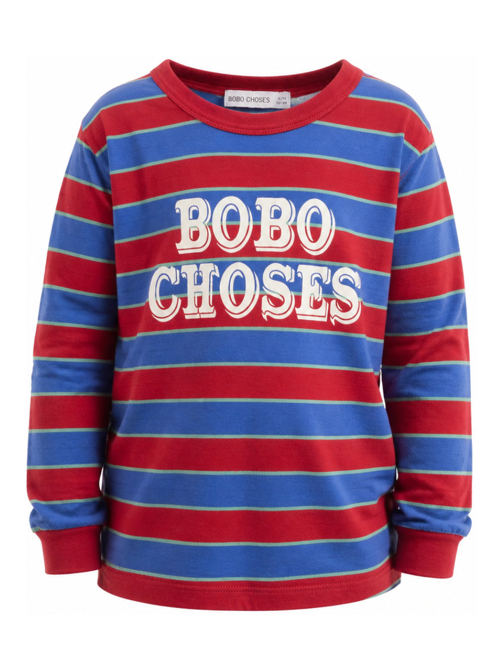 T-shirt per bambino Bobo Choses Kids multicolore a righe B226AC110 991 BOBO CHOSES KIDS