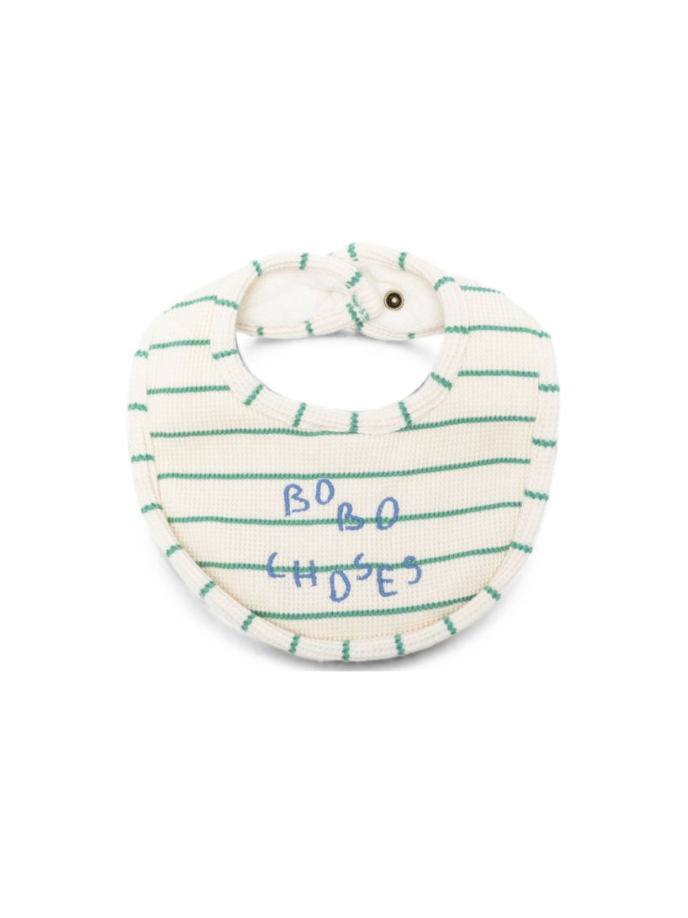 Bavaglino per neonati Bobo Choses Kids bianco con design a righe B226AH010 199 BOBO CHOSES KIDS