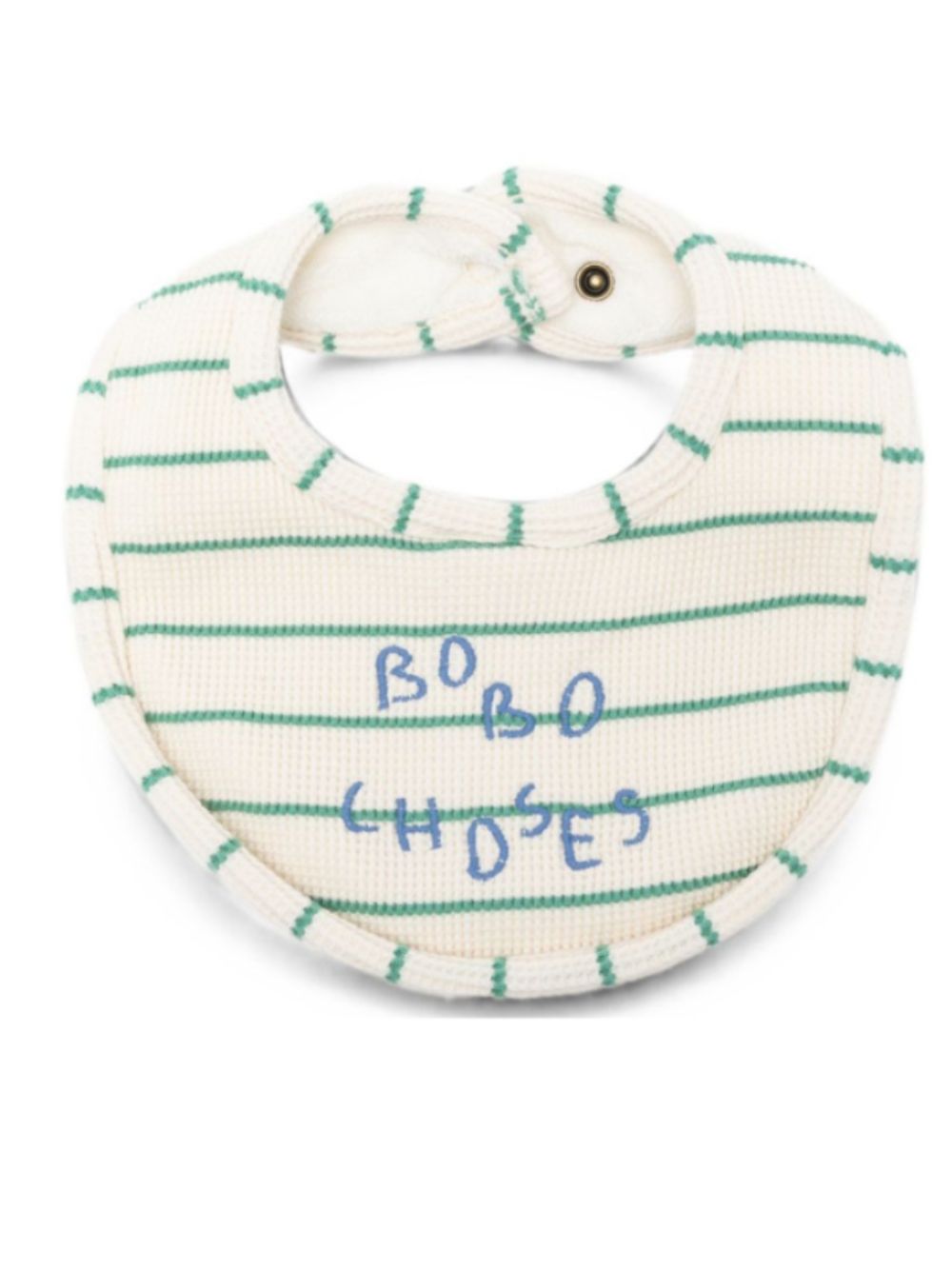 Bavaglino per neonati Bobo Choses Kids bianco con design a righe B226AH010 199 BOBO CHOSES KIDS
