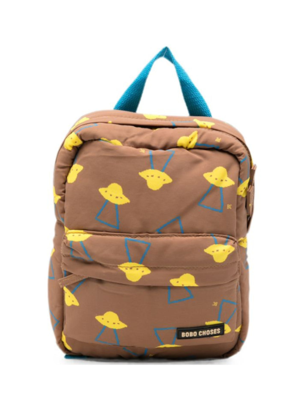 Zaino per bambino Bobo Choses Kids marrone con stampa grafica pixel B226AH043 211 BOBO CHOSES KIDS