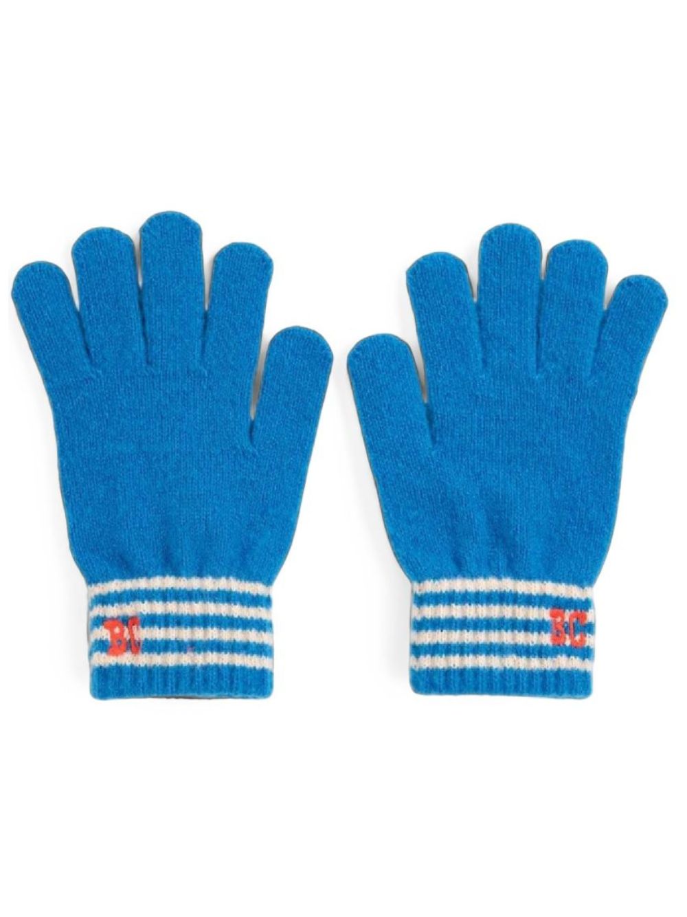 Guanti per bambino Bobo Choses Kids azzurri con dettaglio a righe B226AI041 451 BOBO CHOSES KIDS