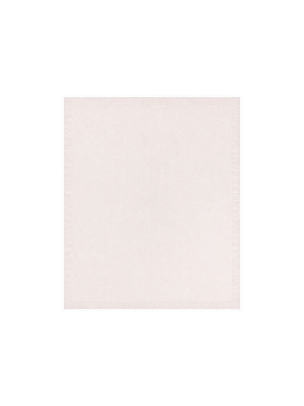 Coperta per neonata Bonpoint Kids bianca con lavorazione a coste PEBDA2360CO 002 BONPOINT KIDS