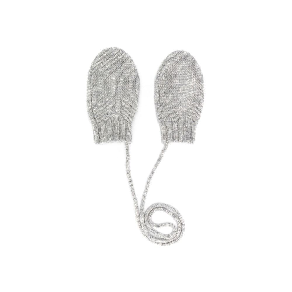 Guanti per neonati Bonpoint Kids grigi a manopola PEBDA2660MO 092 BONPOINT KIDS