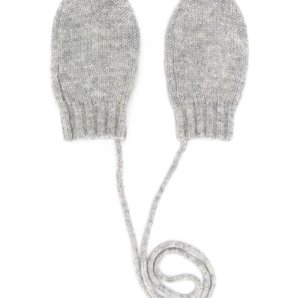 Guanti per neonati Bonpoint Kids grigi a manopola PEBDA2660MO 092 BONPOINT KIDS